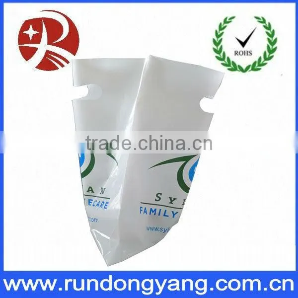 Custom Printed Die Cut Handle Plastic Bag for Packing or Shopping