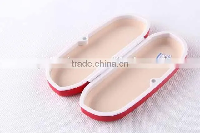PU glasses box with magnet glasses case
