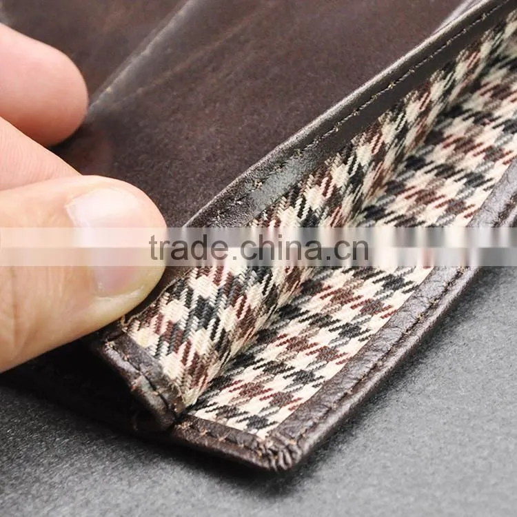 Casual Style Custom Personalized High quality Car Pocket Wholesale Real Genuine Leather Portable Simple Card Holder