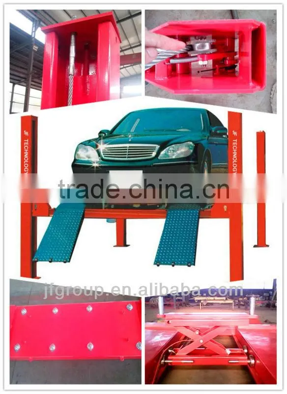 Four Post 4T Hydraulic Car Lifter