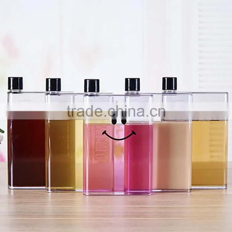 2017 customized bpa free plastic customized bottles sport glass