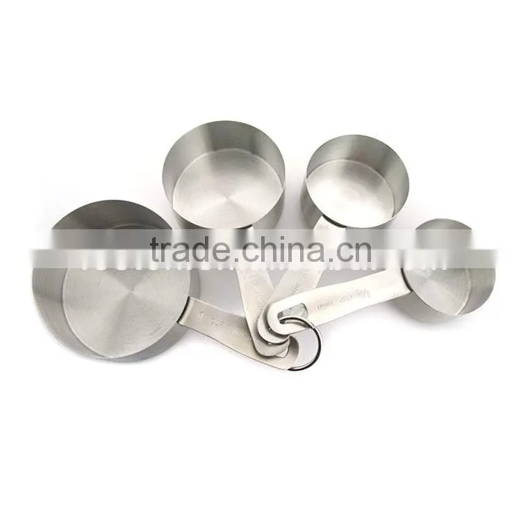 4pcs stainless steel measuring cup set