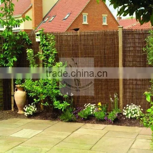willow fence for gardening