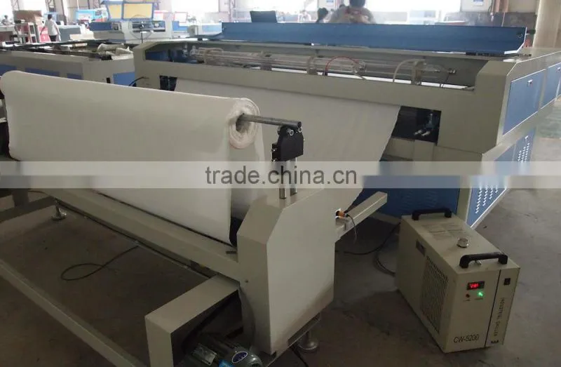 sublimated Tight pants design picture laser cutting machine with big camera scanning