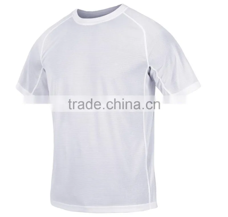 custom design bamboo charcoal quick dry sport crew neck fancy men t-shirt