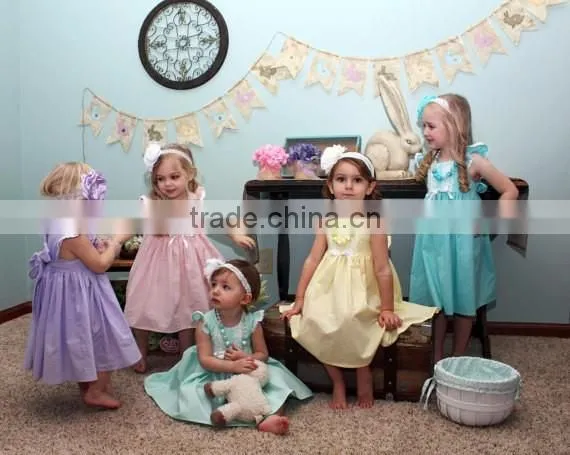 wholesale boutique girl clothing girls party dresses easter boutique outfits 2017