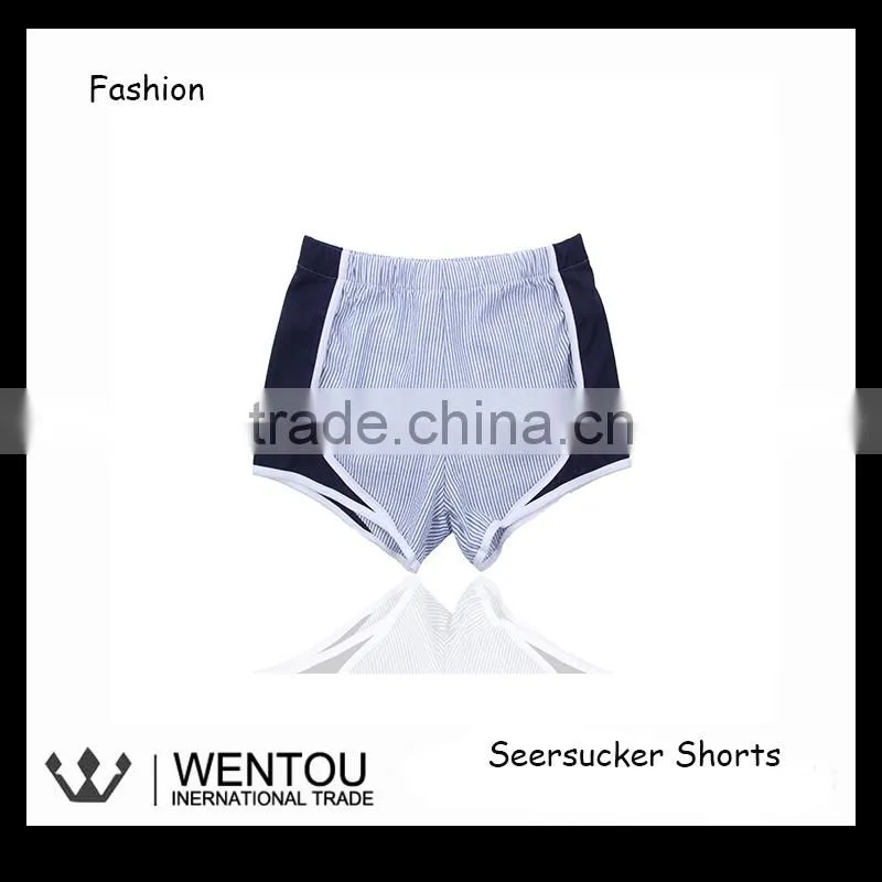 Newest Monogrammed Seersucker Running Shorts