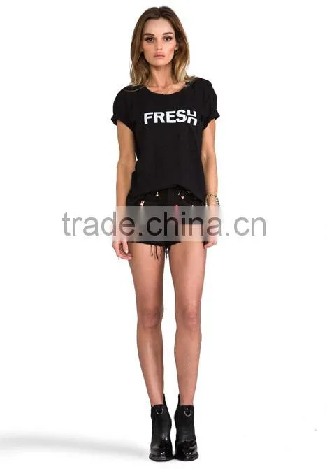 60% cotton 40% polyester t-shirts
