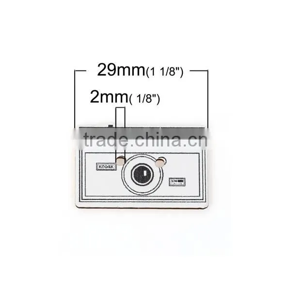 Low Price nature wooden button