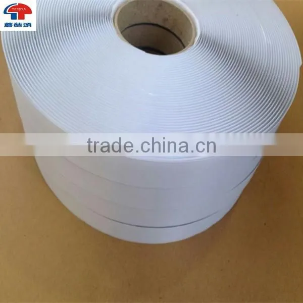 100% Nylon white adhesive backed 25mm hook and loop