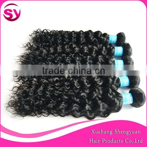 Aibaba China Cheap Human Hair Extensions Peruvian Deep Curly Hair Weft Dyeable Virgin Weave Hair