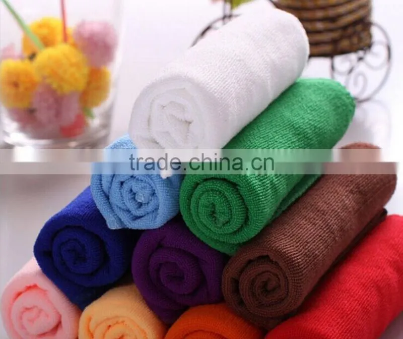 Hot sell bamboo fiber cleaning cloth//bathroom hand towels