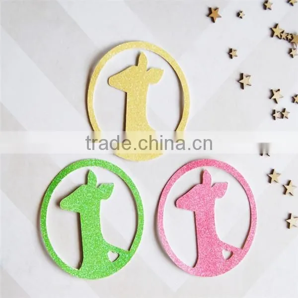 Shiny DIY Decration Colorful Double Happiness Hot Selling Handcraft Glitter Cardstock Paper Holiday Supplies