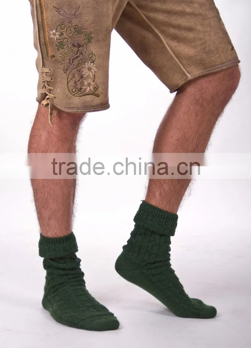Bavarian short Sock (Green )