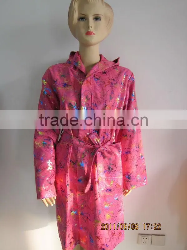 Luxury Microfiber Printed Bathrobe