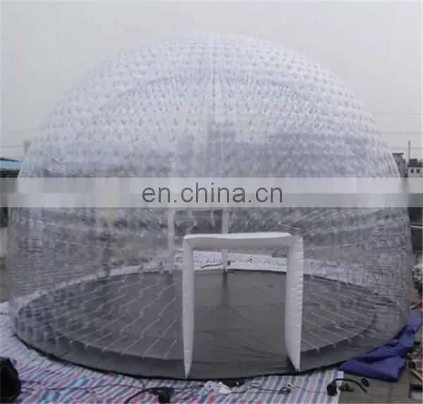 0.8mm pvc Clear Bubble Party Event Tent inflatable advertising inflatable bubble lodge tent