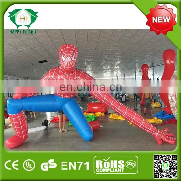 HI inflatable advertising spider-man,spider-man model,giant inflatable spider-man