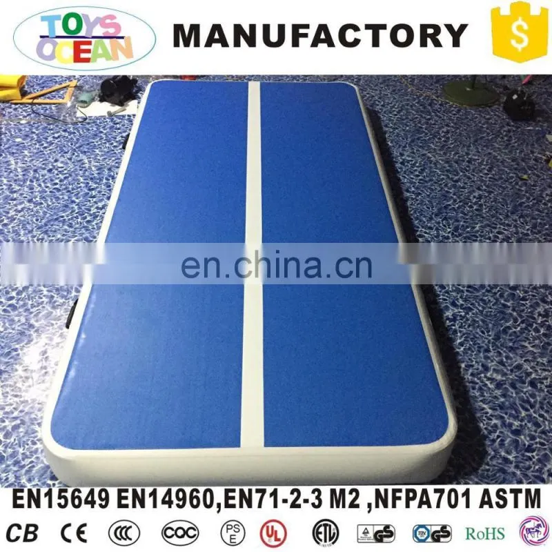 inflatable gym mat,factory directly supply inflatable air track ,inflatable air mattress for gym training for sale