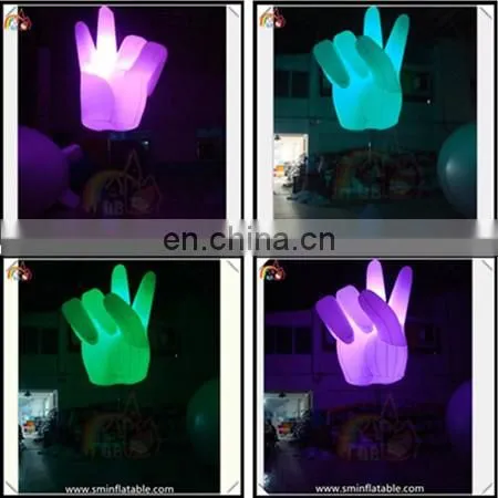 Hot sale inflatable tripod balloon,event led light decoration,portable stand led light