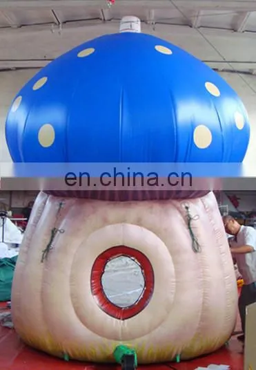 Hot sale Small house inflatable Decoration mushrooms