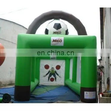 giant inflatable football or soccer sports game