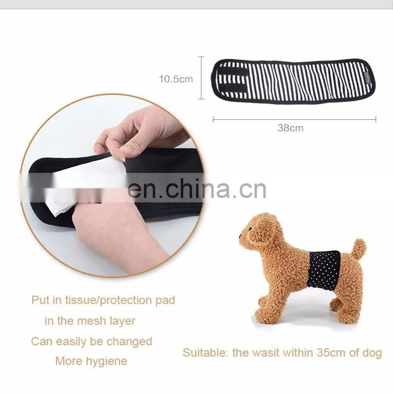 High Quality Customized Male Dog Pants Physiological Belt Pet Shorts Pets Supplies Clothes for dogs