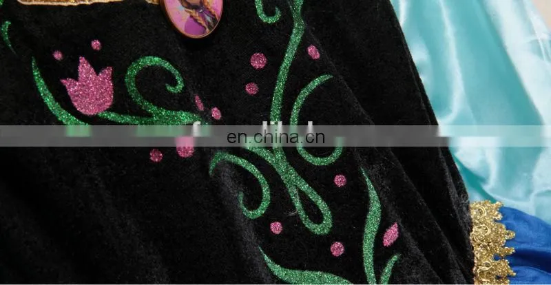 Wholesale frozen anna dress costume KC-0008