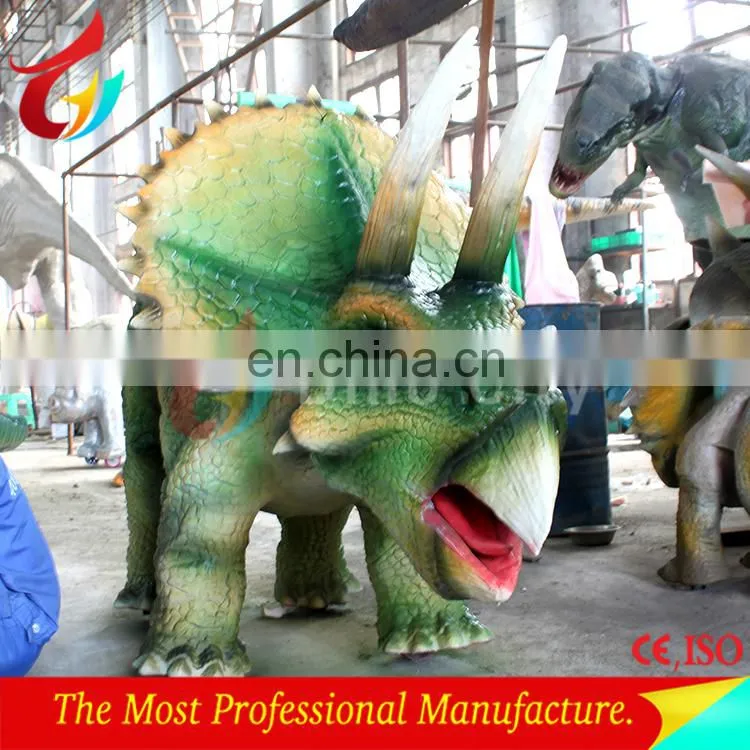 Playground equipment dinosaur ride for child