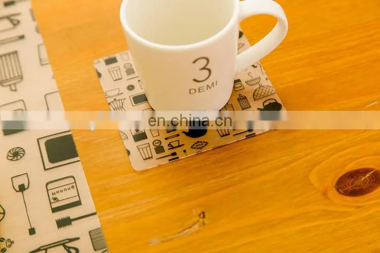 2016 Customized printed pp placemat,Home pp placemat Table mat