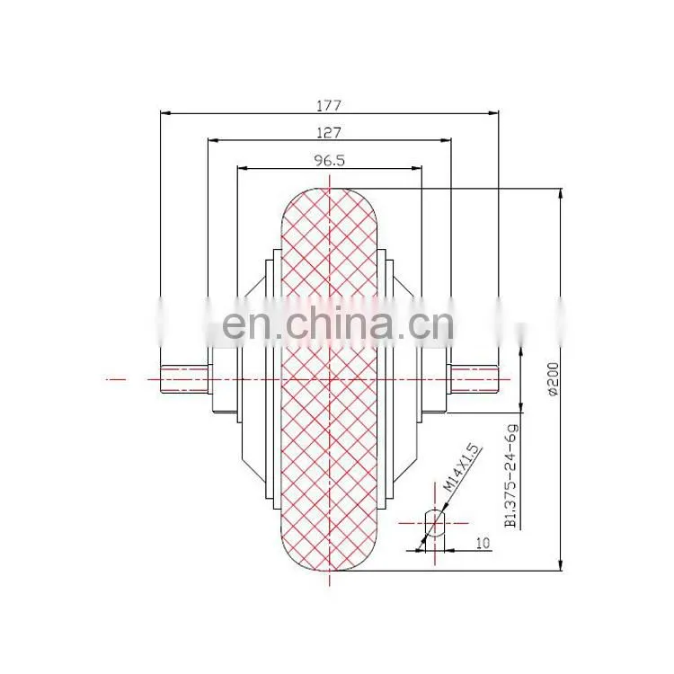 Multi-Application Low Speed 350 Watt 8 Inch DC Brushless Gear Motor