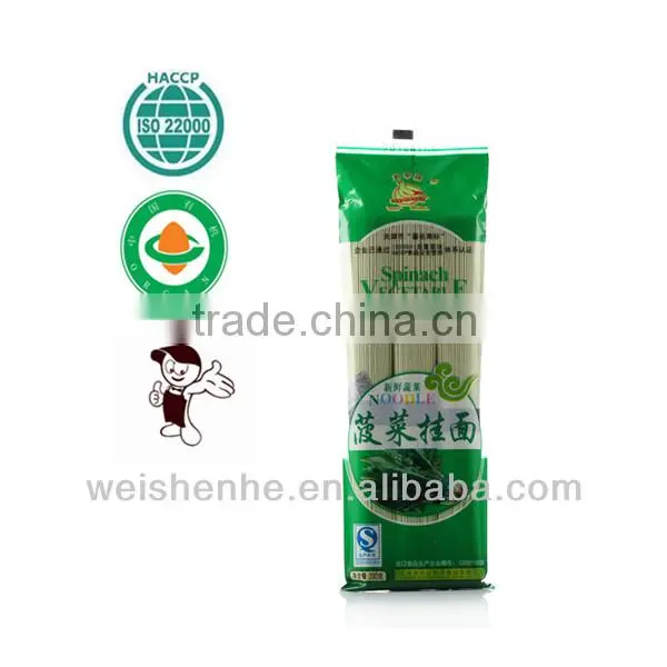spinach noodles