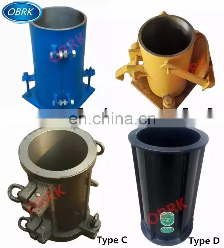 100*200mm Steel Concrete Cylinder Test Mould