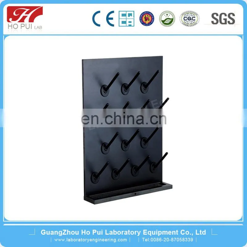 52 Holes Lab Fittings Decrease Water Single Side Test Tube Drying Rack