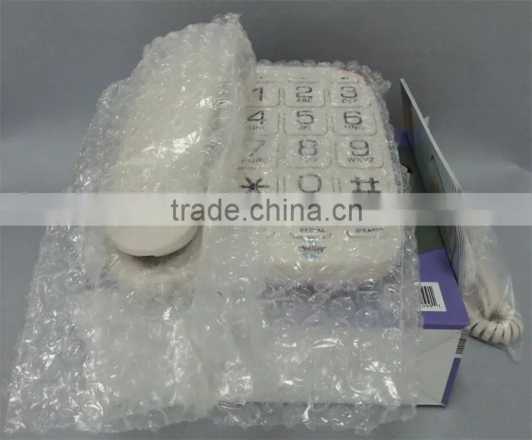 Simple speed dial emergency button corded big button phone