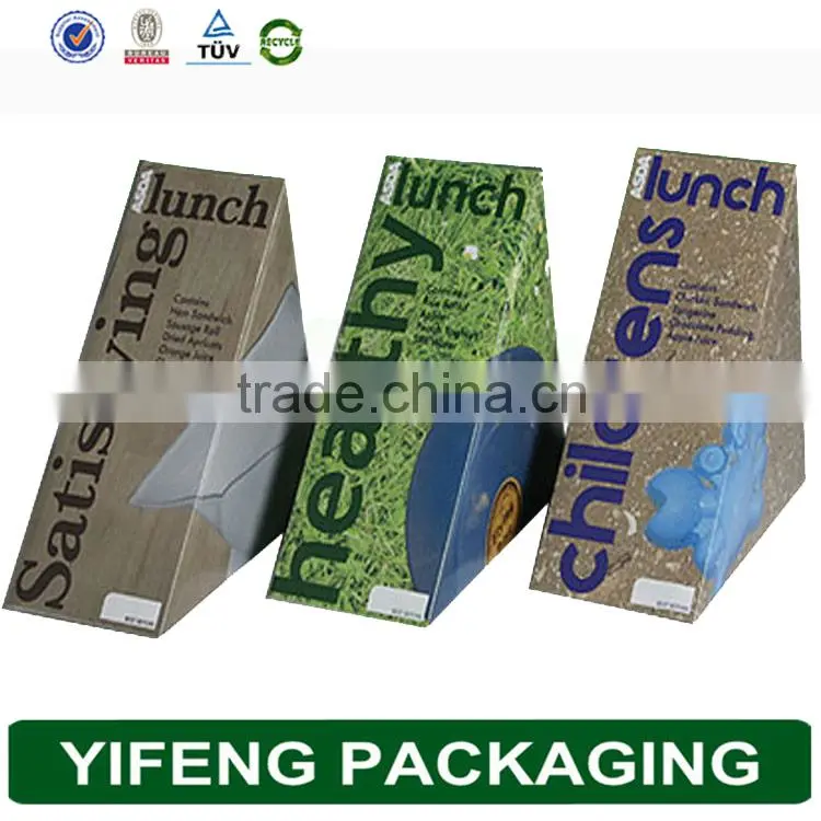 Guangzhou Yifeng sandwich packaging box, custom sandwich wedge