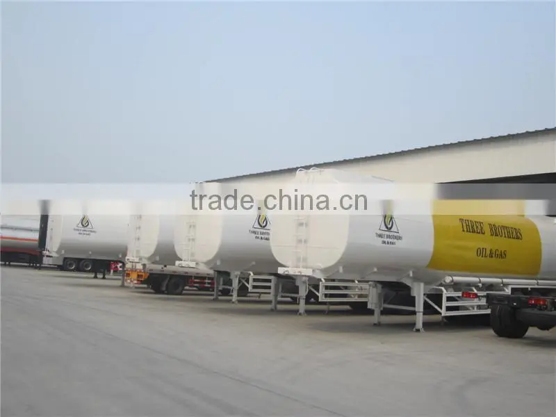 3 axles oil tanker semi trailer