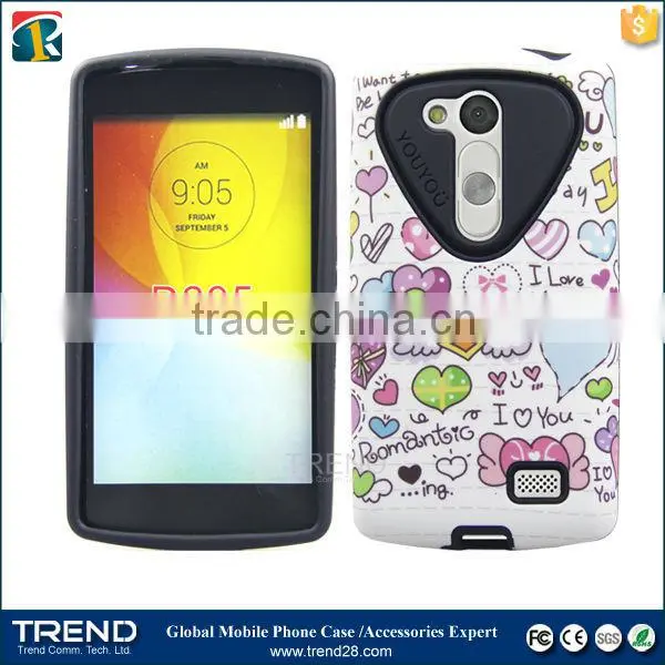 for LG D295 You You combo kickstand mobile phone cover case