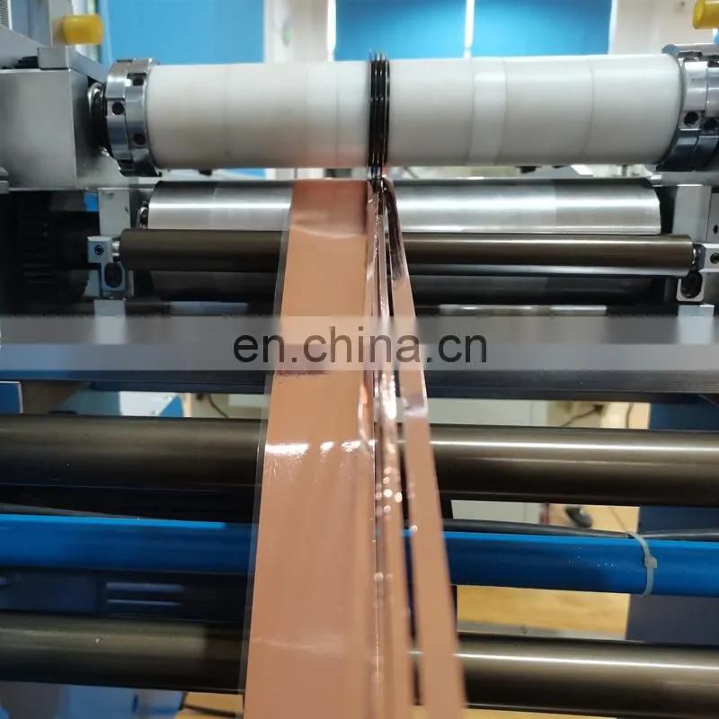 Widely Used Anti Water Materials Vertical Kiss Slitting Trimming Machine