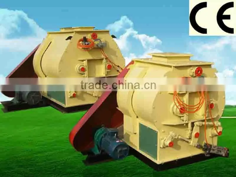 best price manure mixer /animal feed/ dual-shaft oar efficient mixer