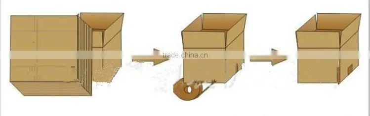 Automatic Carton Forming and end-sealing machine