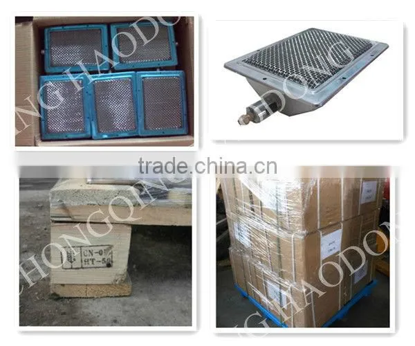 Grill ceramic infrared gas burner parts for bbq