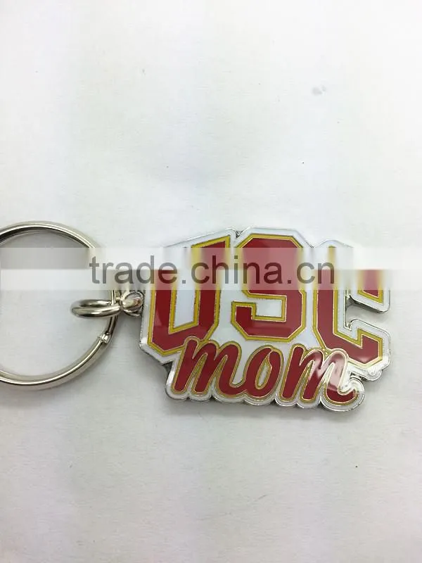 custom lettter W key chain