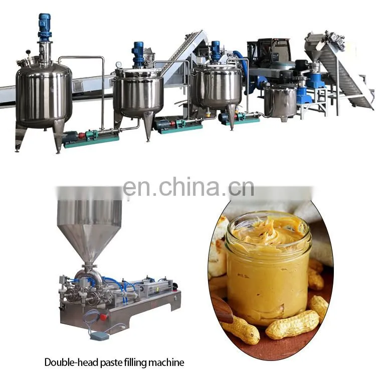 peanut machine line for small business automatic peanut butter line