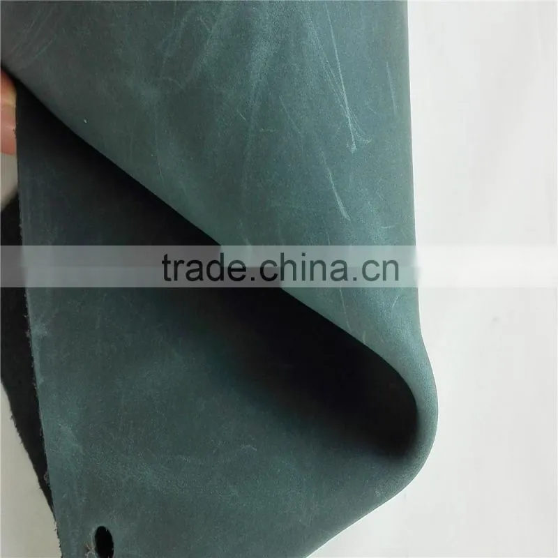 Leather tanning factory for genuine crazy horse leather