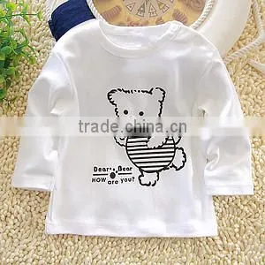 100% cotton baby T-shirt/ design for the kids/ kids T-shirt with cartoon picture