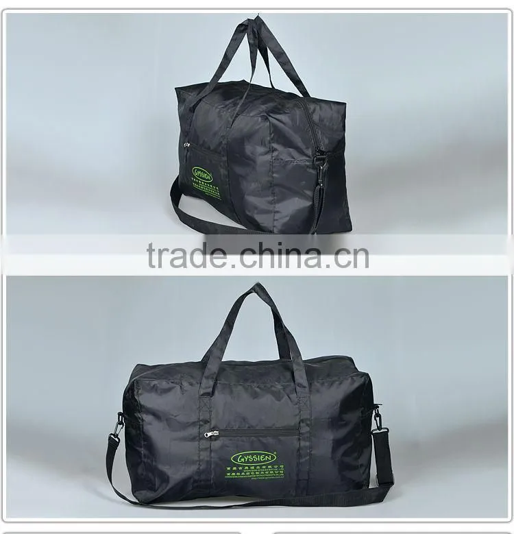 Custom waterproof nylon luggage travel bags
