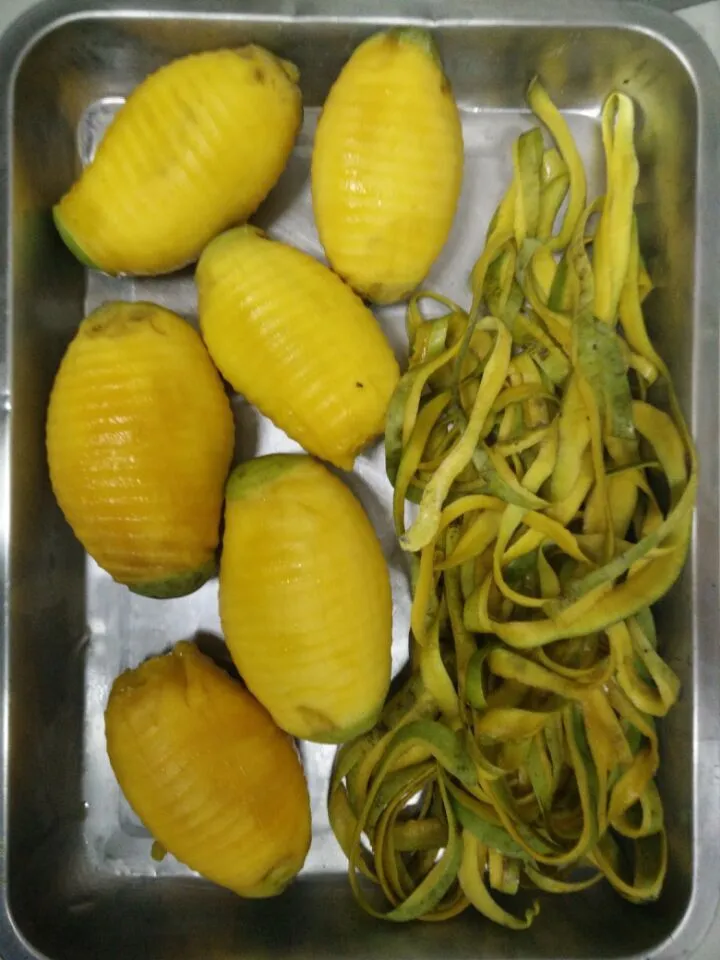 Factory Genyond Automatic Fruit Peeler Equipment Citrus Orange Lemon Peel Removing Peeling Machine Used for Industrial