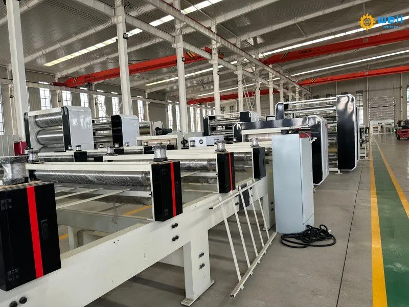 china grey board making line factory