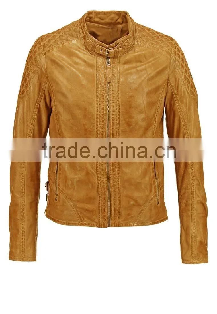 2016 fashion leather jackets for men