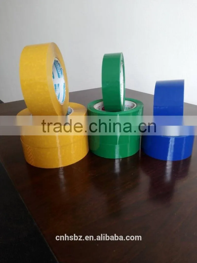 Bopp Yellow Adhesive Tape, Carton Sealing Tape, Masking Tape, Warning Tape,Custom Tape